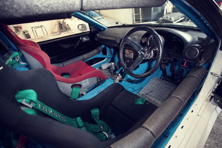 Prepared for racing & reconstructed drift sportcar interior